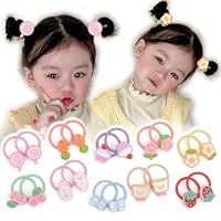 ヘアゴム　ベビーヘアクリップ　輪切りカットフルーツ１〜５ Amazon.co.jp: BIANHUAN ヘアゴム こども フルーツ ヘアアクセサリー